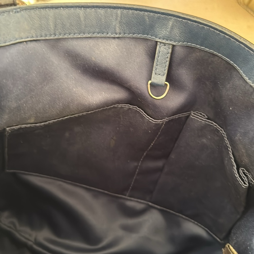 Coach leather tote bag. - Picture 8 of 8